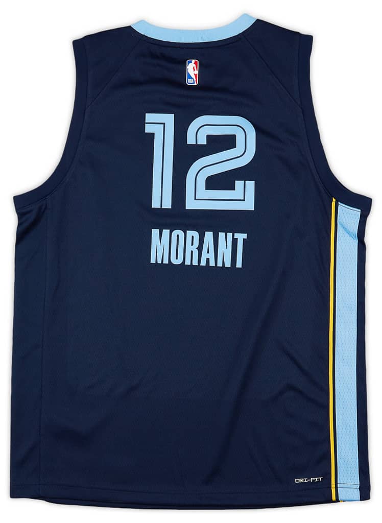 2019-23 Memphis Grizzlies Morant #12 Nike Swingman Jersey (Away) Y