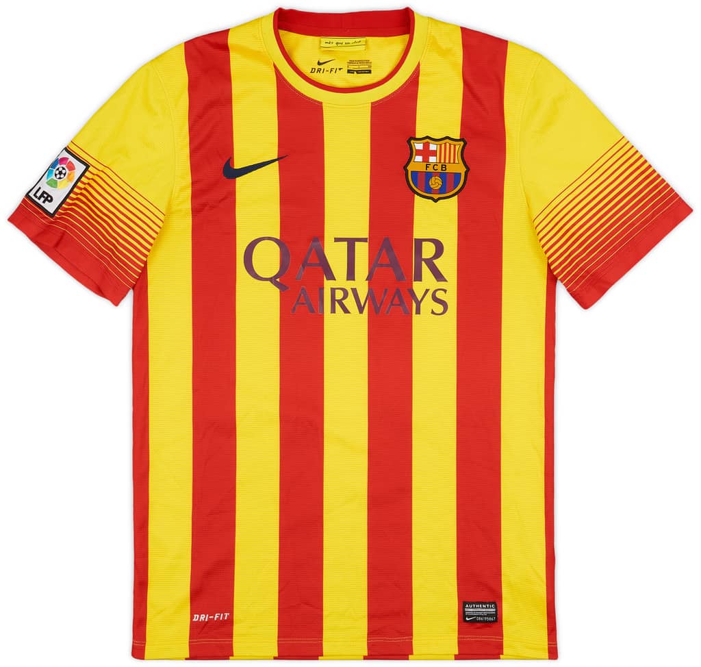 2013-15 Barcelona Away Shirt Messi #10 - 9/10 - (S)