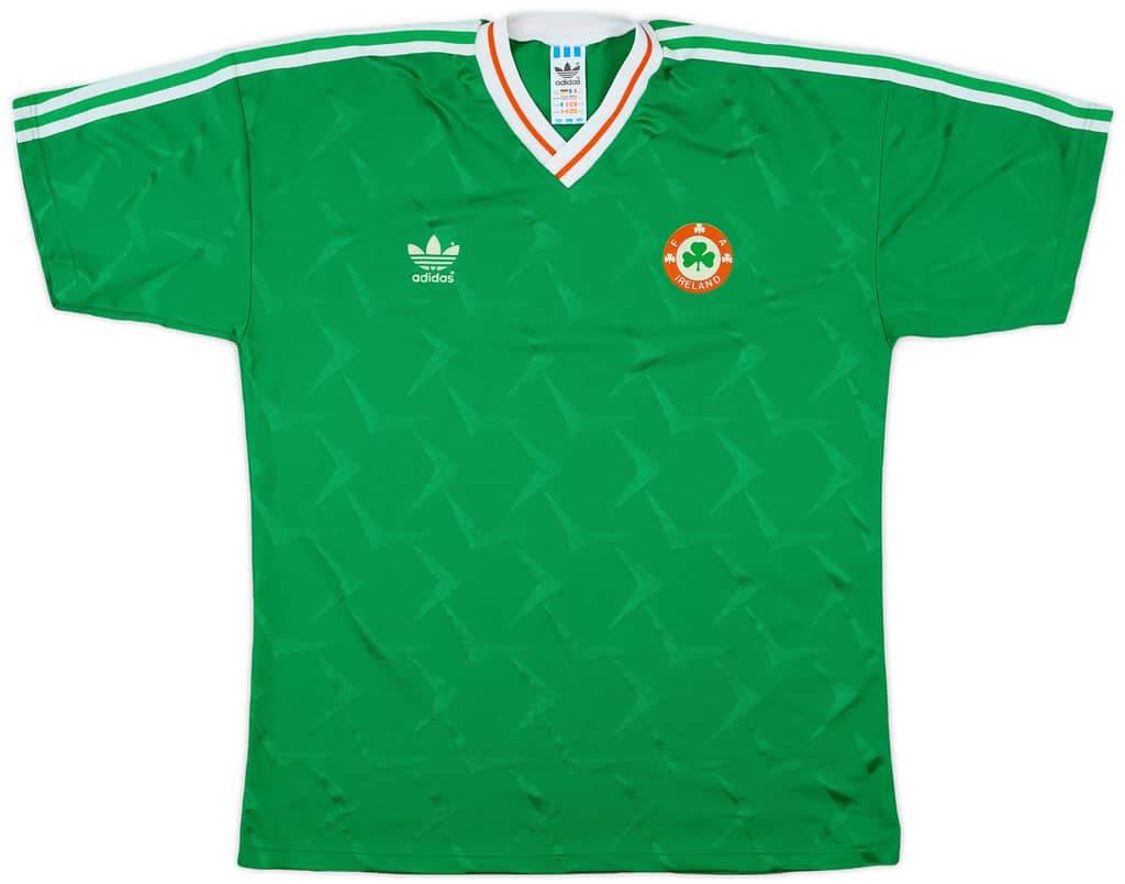 1990-92 Ireland Home Shirt - 9/10 - (L)