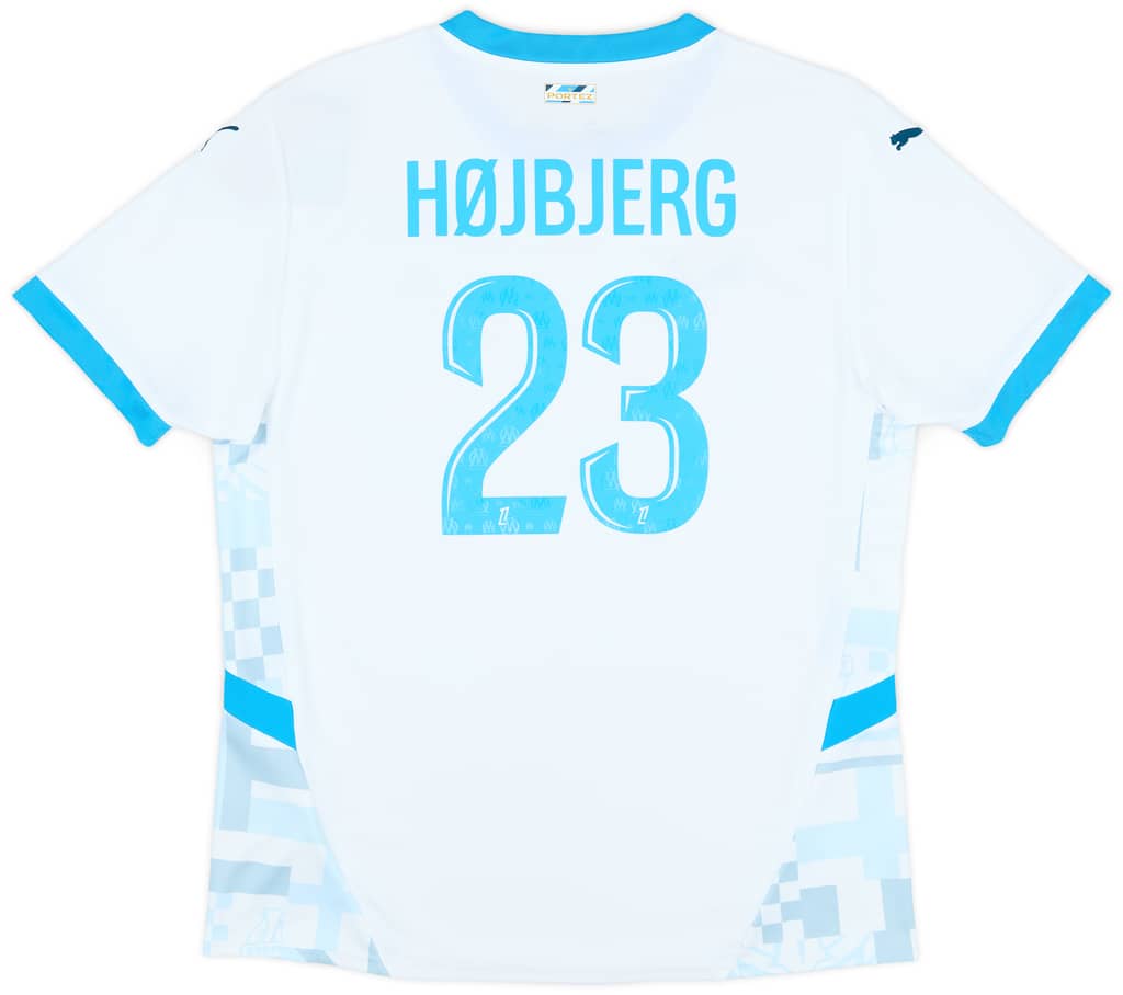 2024-25 Olympique Marseille Home Shirt Hojbjerg #23