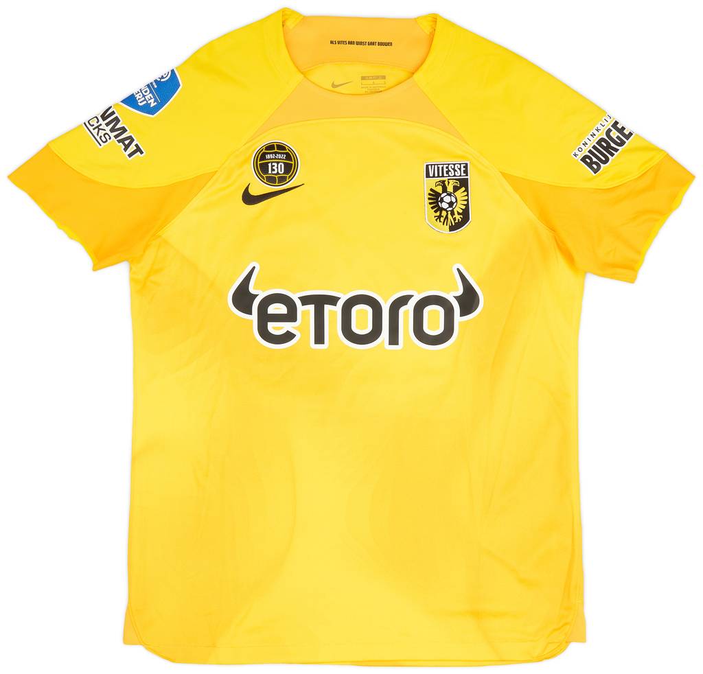 2022-23 Vitesse Match Issue GK Shirt Reiziger #33