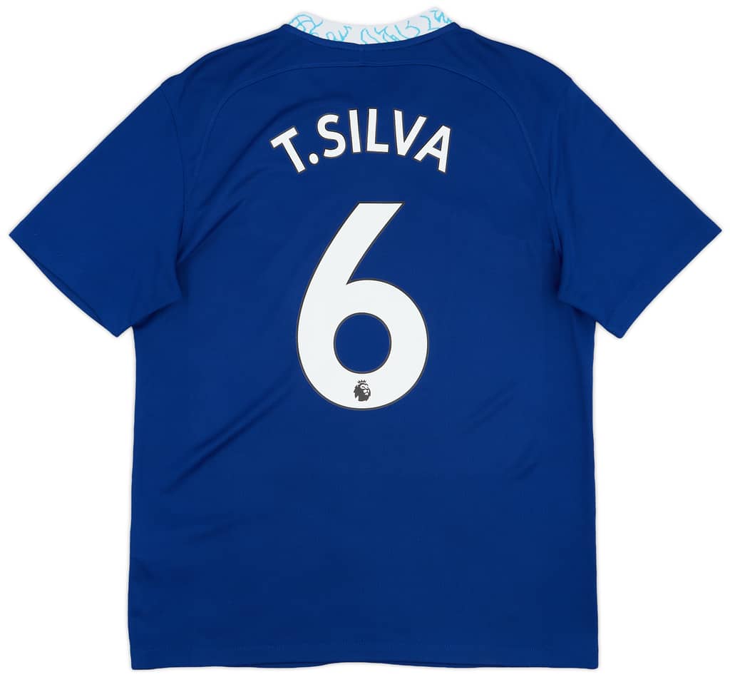 2022-23 Chelsea Home Shirt T.Silva #6 - 8/10 - (M)