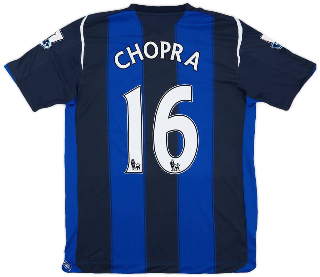 2008-09 Sunderland Match Issue Away Shirt Chopra #16