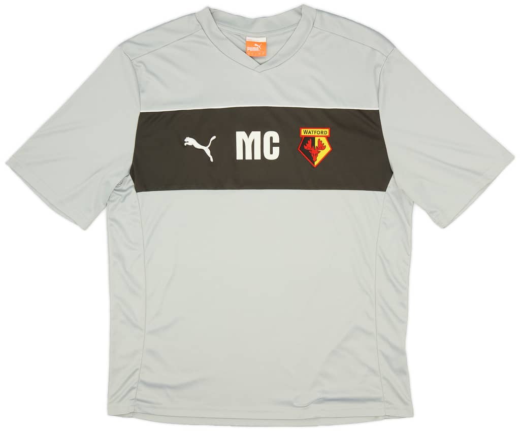 2012-13 Watford Puma Staff Issue Training Shirt MC - 7/10 - (L)