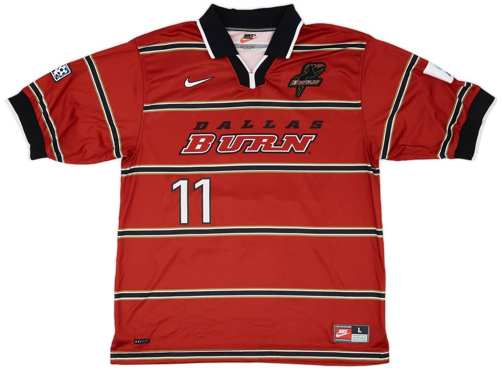 1998 Dallas Burn Match Issue Home Shirt Damian #11