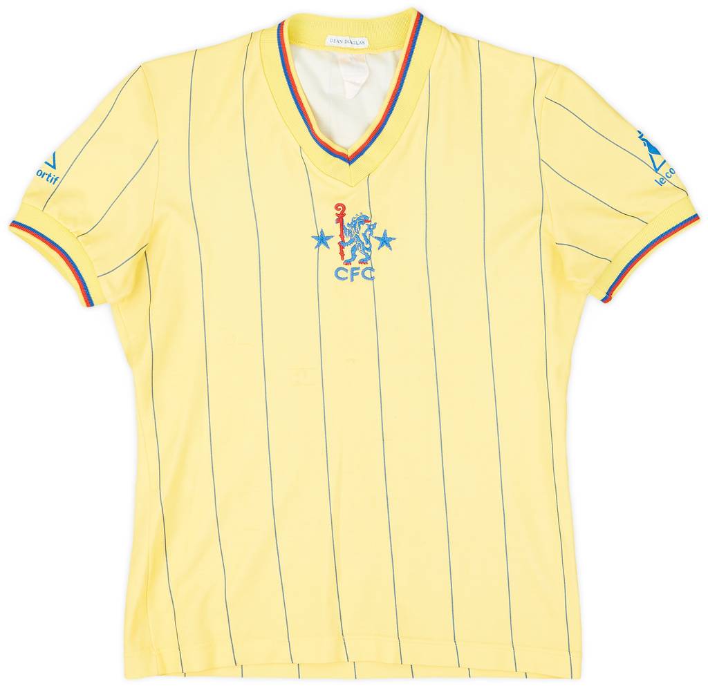 1981-83 Chelsea Away Shirt - 9/10 - (L.Boys)