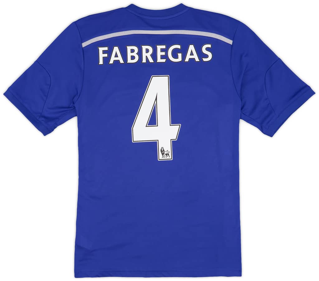 2014-15 Chelsea Home Shirt Fabregas #4 - 7/10 - (S)
