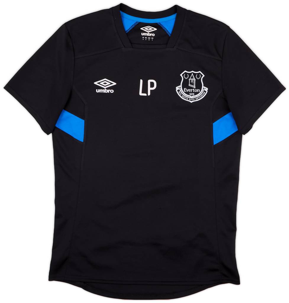 2016-17 Everton Umbro Staff Issue Training Shirt LP - 9/10 - (S)