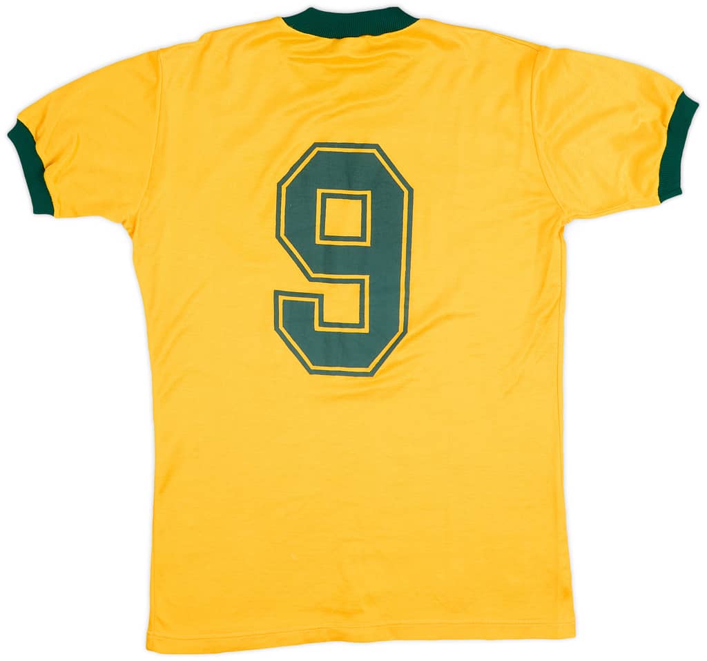 1982-85 Brazil Home Shirt #9 - 8/10 - (S)