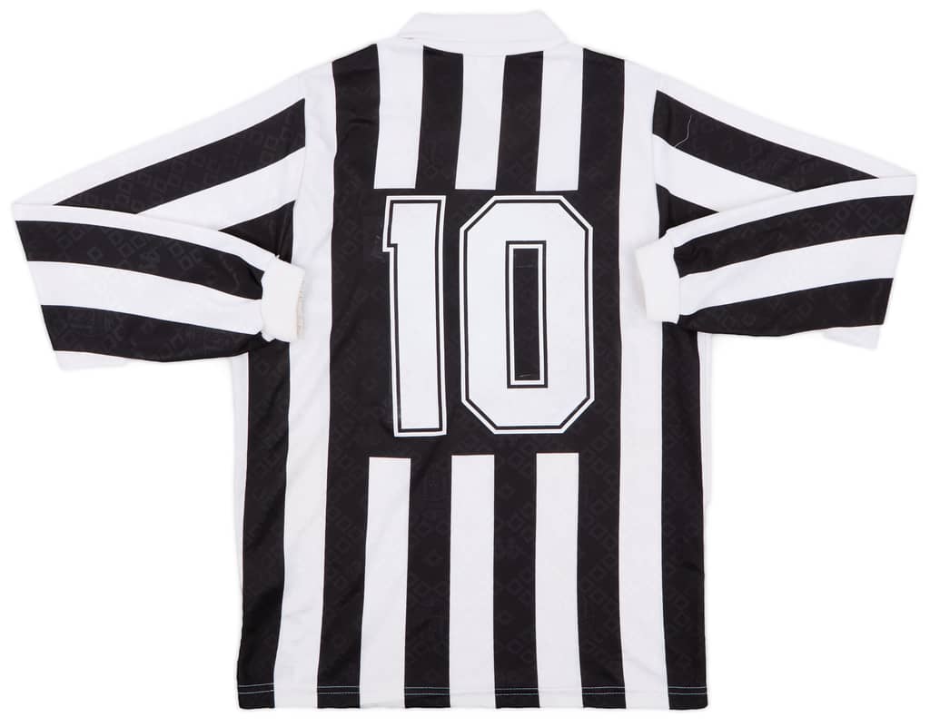 1992-94 Juventus Home L/S Shirt #10 - 7/10 - (S)