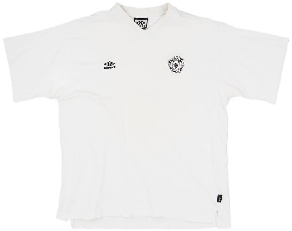 1999-00 Manchester United Umbro Cotton Tee - 6/10 - (XL)