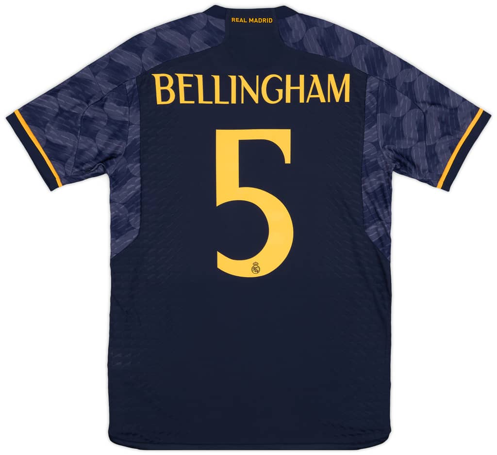 2023-24 Real Madrid Authentic Away Shirt Bellingham #5