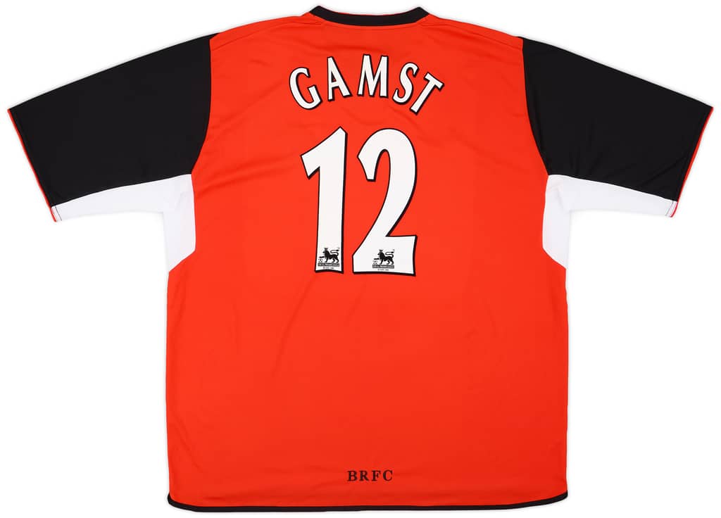 2004-05 Blackburn Away Shirt Gamst #12 - 9/10 - (3XL)