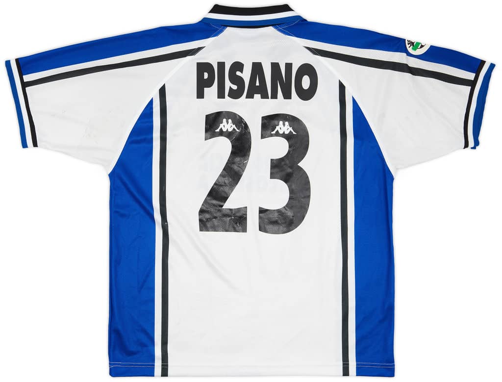 1998-99 Cosenza Match Issue Away Shirt Pisano #23