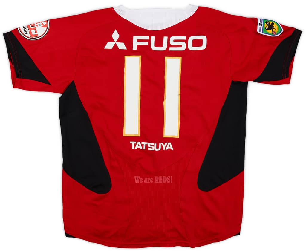 2006 Urawa Red Diamonds Home Shirt Tatsuya #11 - 8/10 - (XL.Boys)