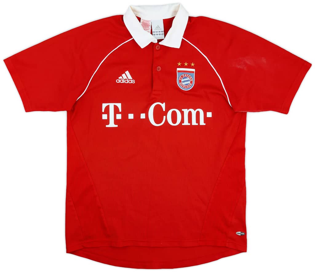 2005-06 Bayern Munich Home Shirt Lahm #21 - 4/10 - (XL.Boys)