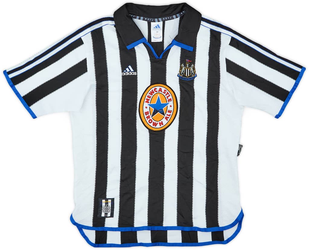 1999-00 Newcastle Home Shirt - 8/10 - (Y)