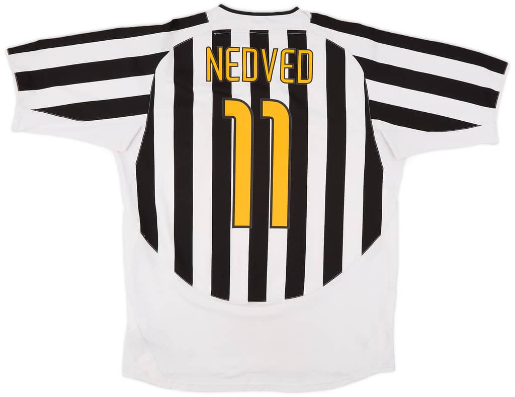 2003-04 Juventus Home Shirt Nedved #11 - 6/10 - (XL)
