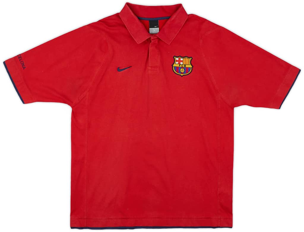 2006-07 Barcelona Nike Polo Shirt - 8/10 - (XL)