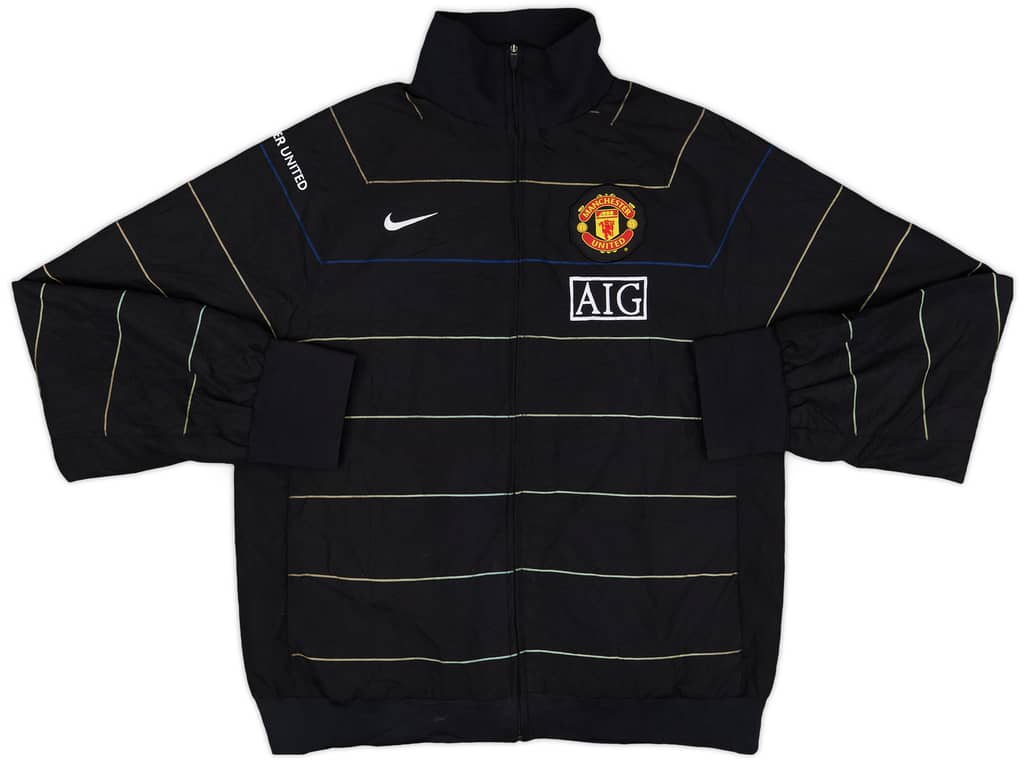2008-09 Manchester United Nike Track Jacket - 8/10 - (M)