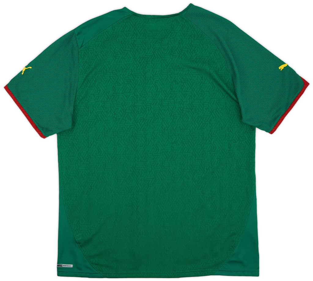 2010-11 Cameroon Home Shirt - 8/10 - (XL)