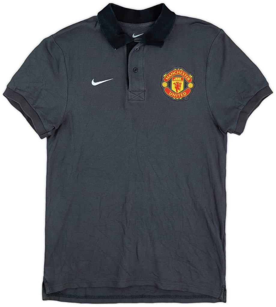 2012-13 Manchester United Nike Polo Shirt - 8/10 - (S)