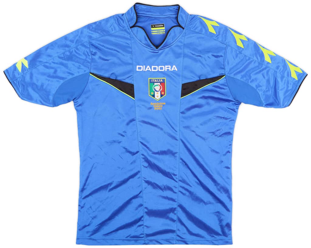 2013-15 Italy Diadora Referee Shirt - 6/10 - (XS)
