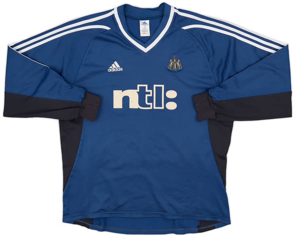 2001-02 Newcastle Away L/S Shirt Shearer #9 - 6/10 - (XL)