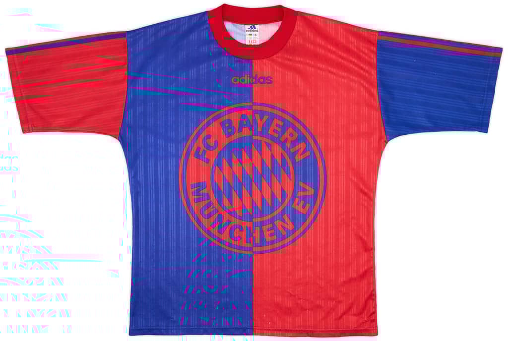 1995-96 Bayern Munich adidas Training Shirt - 9/10 - (S)