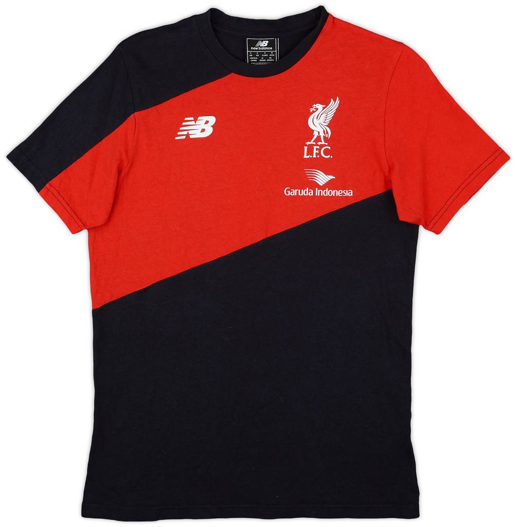 2015-16 Liverpool New Balance Leisure Tee - 8/10 - (S)