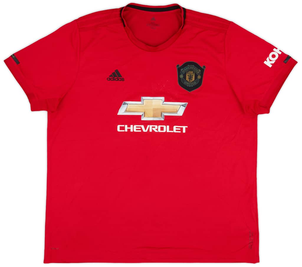 2019-20 Manchester United Home Shirt B.Fernandes #18 - 7/10 - (XXL)