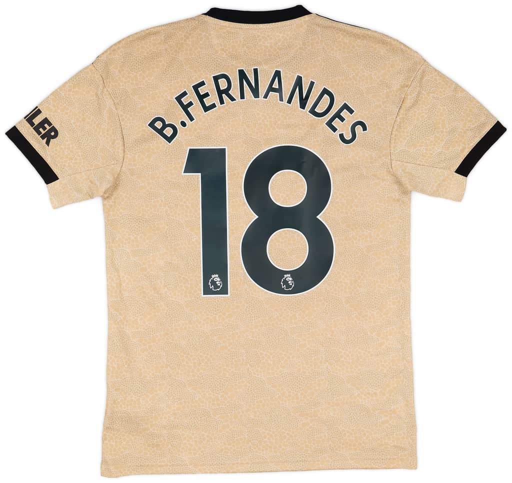 2019-20 Manchester United Away Shirt B.Fernandes #18 - 8/10 - (S)