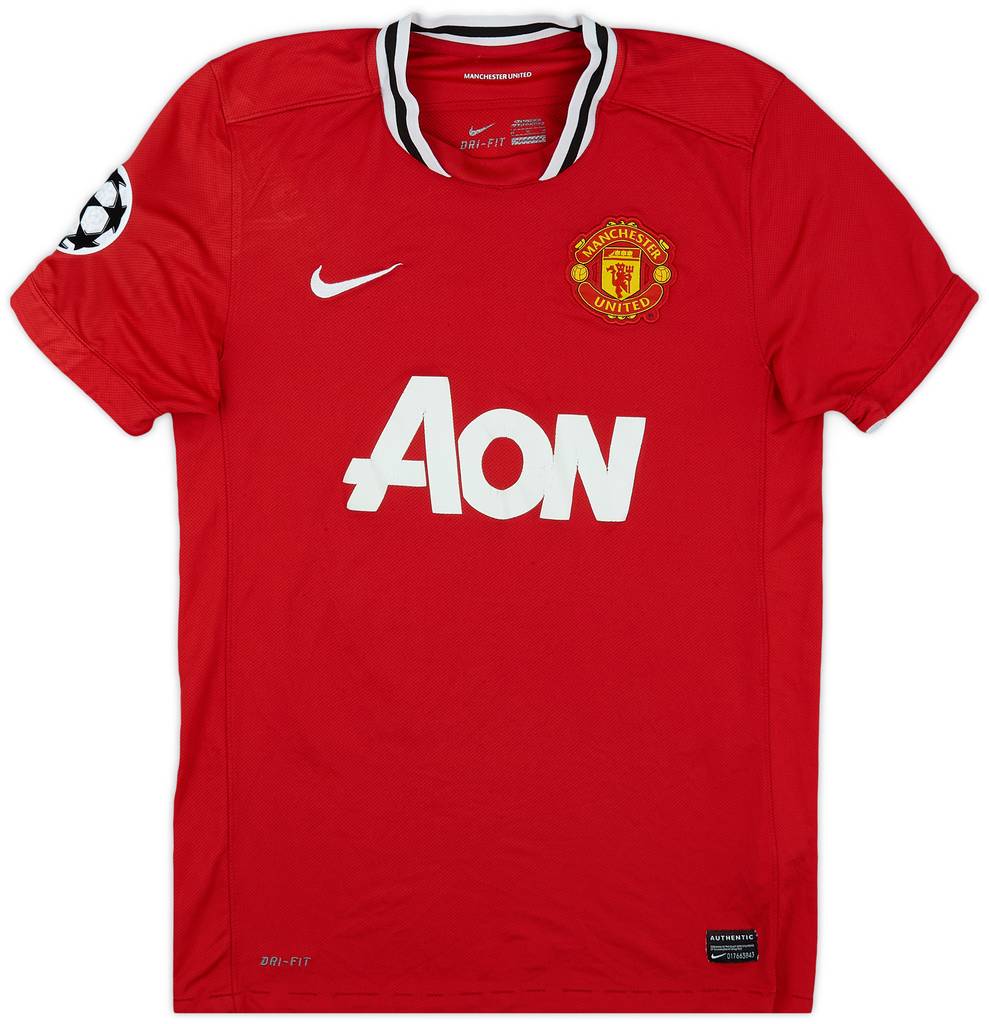 2011-12 Manchester United Home Shirt Rooney #10 - 5/10 - (M)