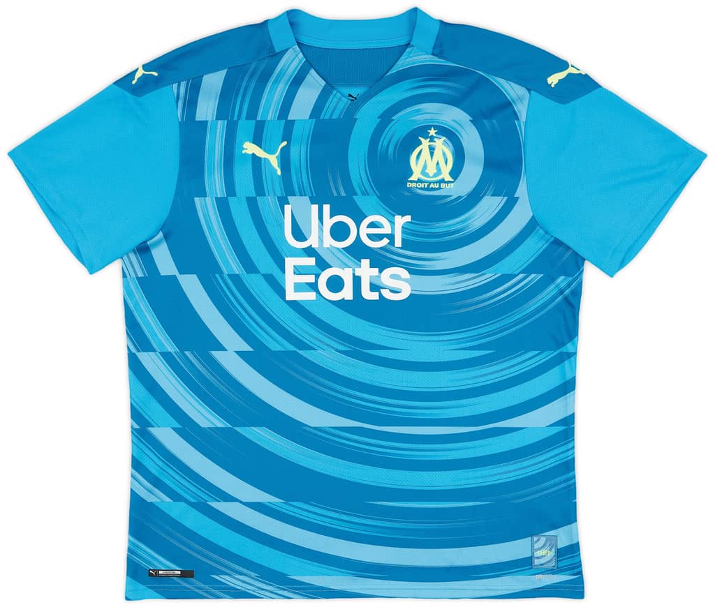 2020-21 Olympique Marseille Third Shirt - 8/10 - (XL)