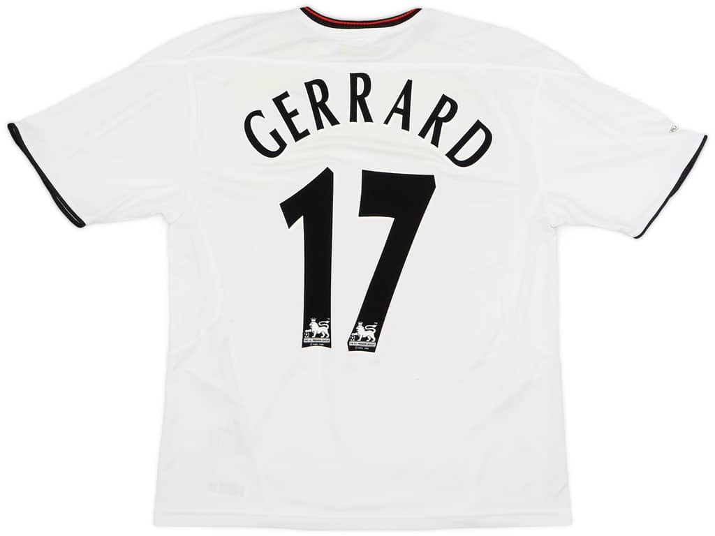 2003-04 Liverpool Away Shirt Gerrard #17 - 5/10 - (M)