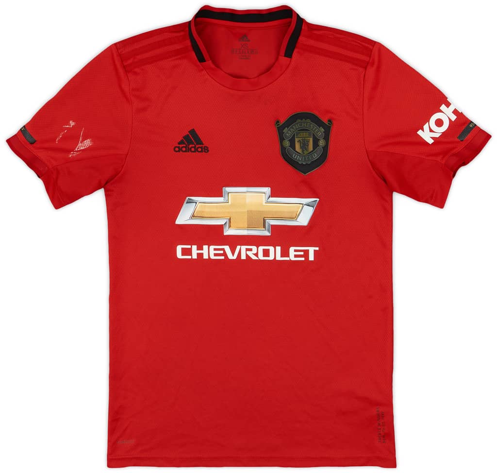 2019-20 Manchester United Home Shirt - 7/10 - (XS)