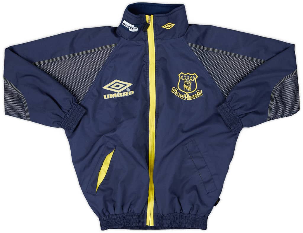 1998-99 Everton Umbro Track Jacket - 9/10 - (S.Boys)