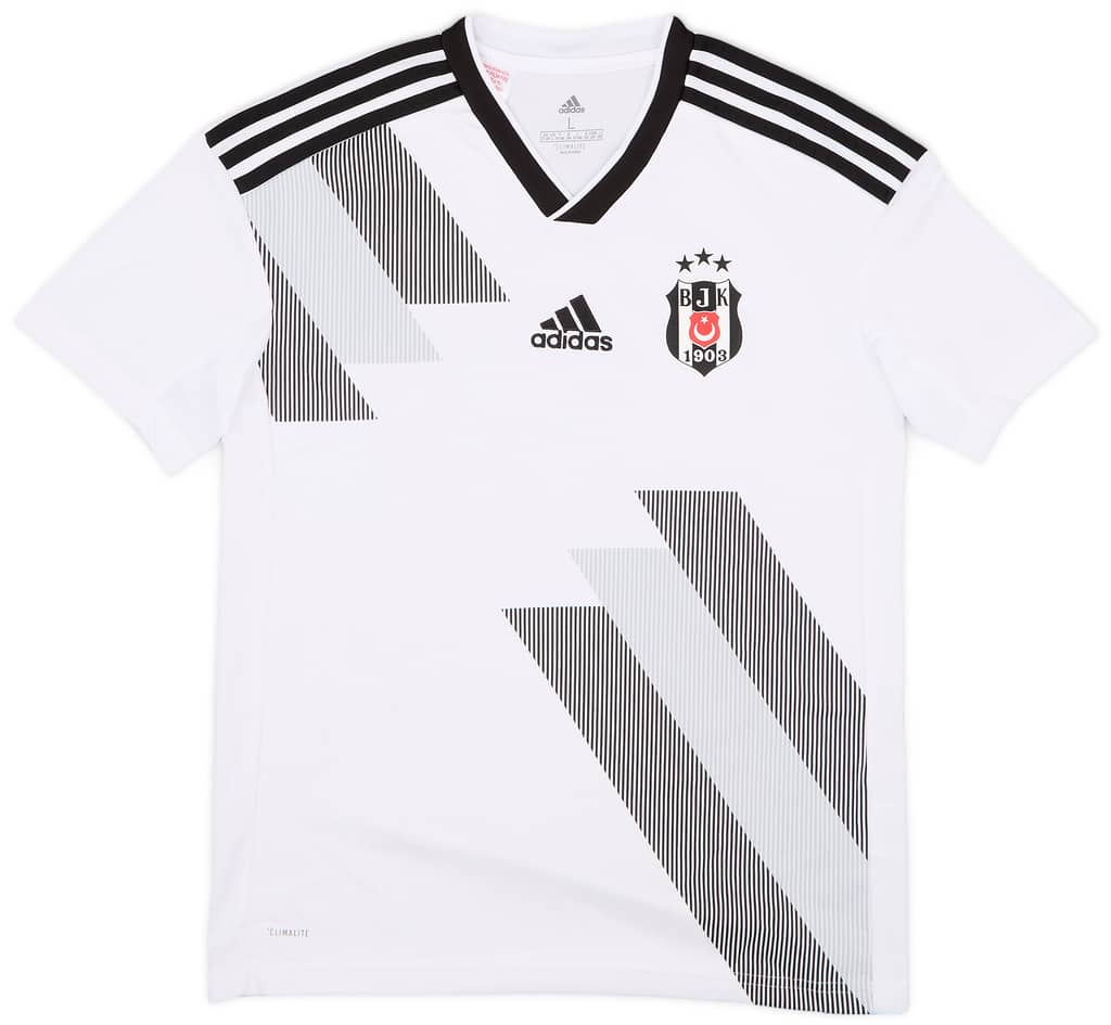 2019-20 Besiktas Home Shirt - 9/10 - (L.Boys)