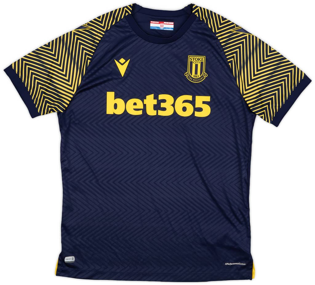 2020-21 Stoke City Away Shirt - 8/10 - (L)