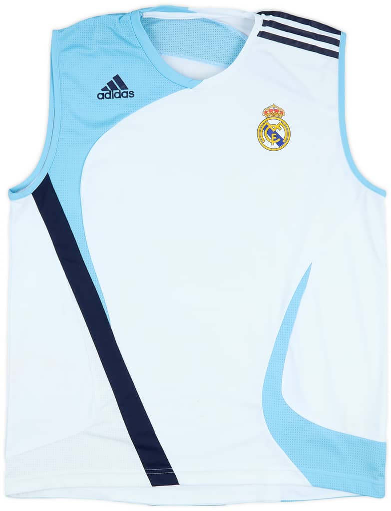 2007-08 Real Madrid adidas Training Vest - 8/10 - (XL)