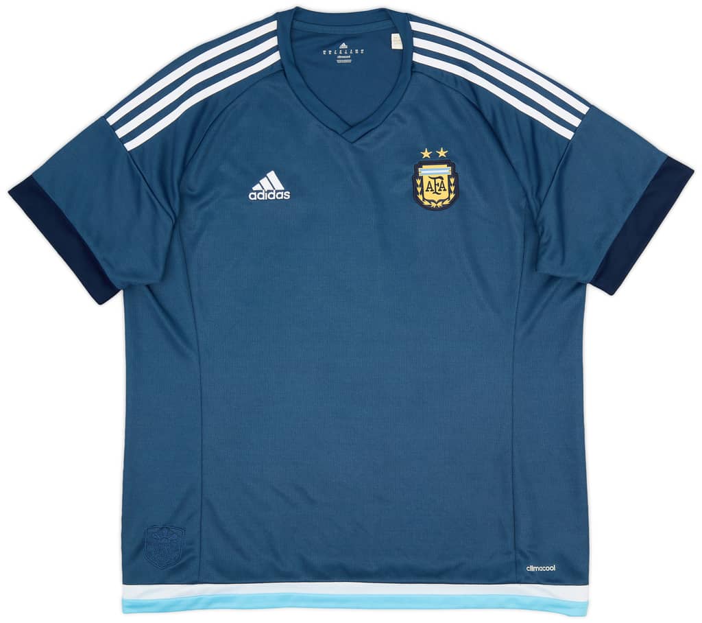 2015-16 Argentina Away Shirt - 9/10 - (XL)