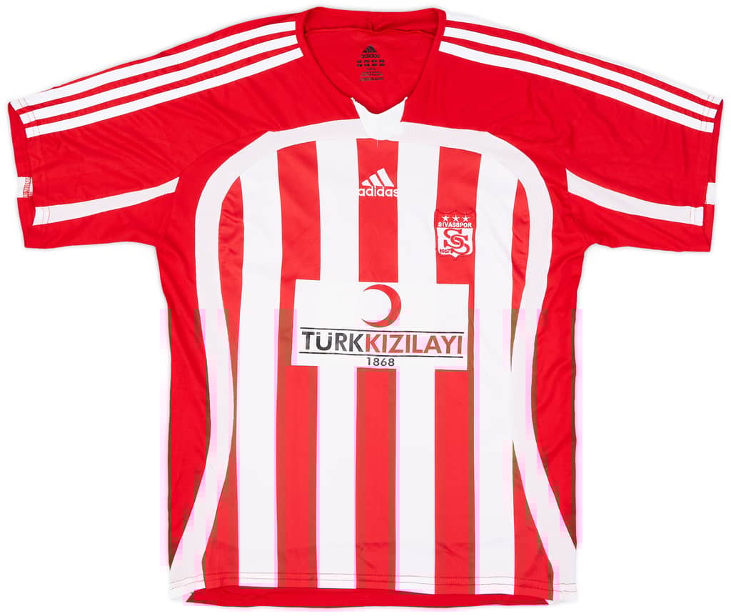 2010-11 Sivasspor Home Shirt Mehmet Nas #7 - 7/10 - (M)