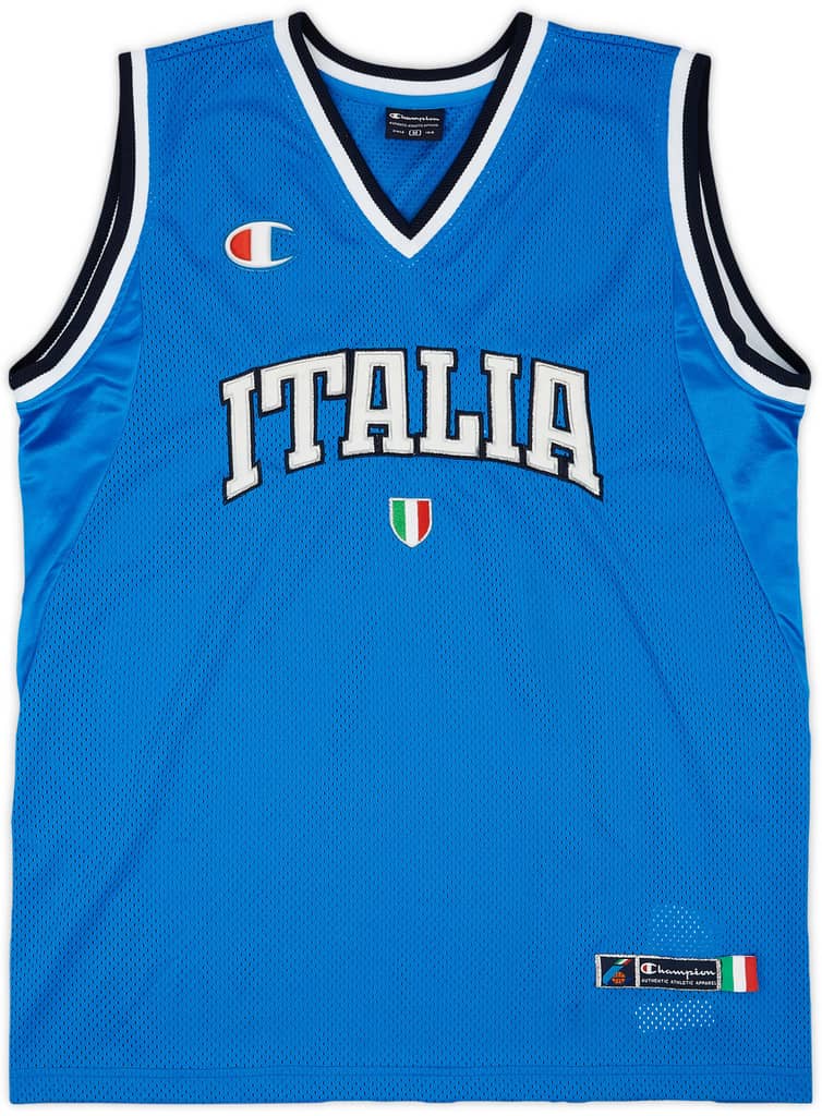 2005-08 Italy National Team Champion Home Jersey - 9/10 - (M)
