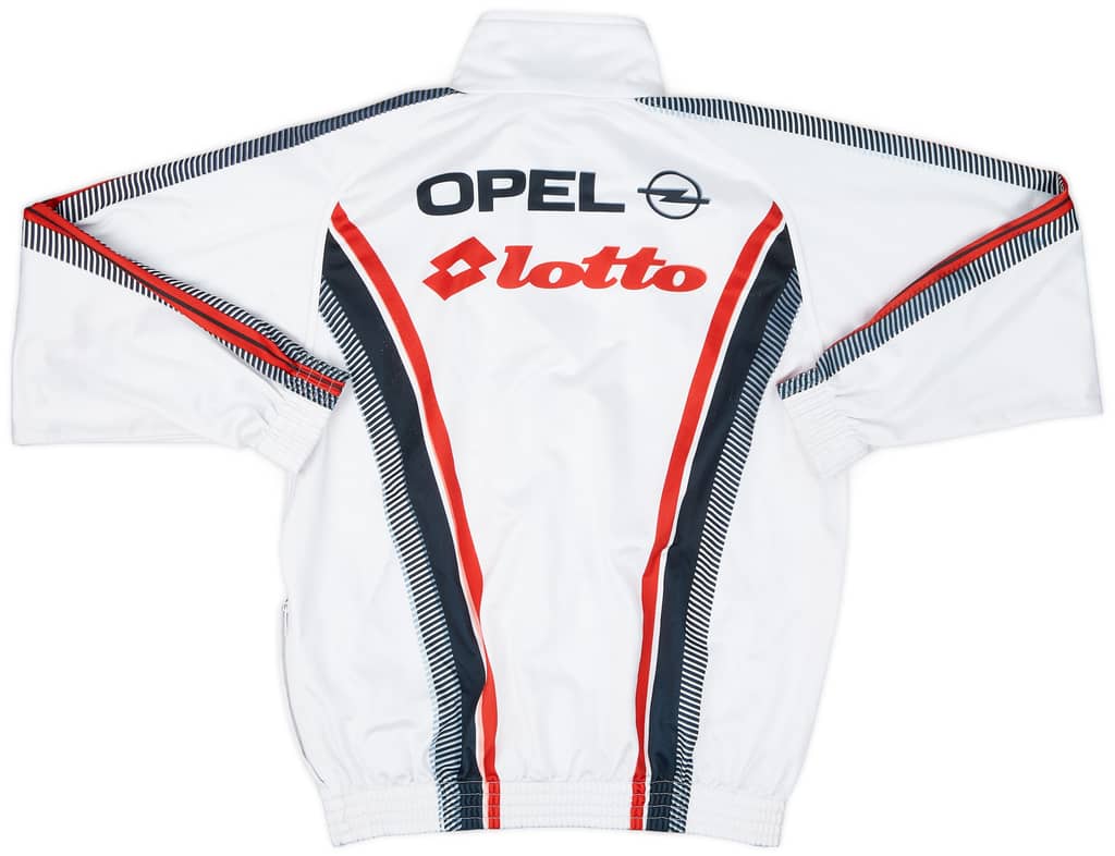 1997-98 AC Milan Lotto Track Jacket - 7/10 - (XL.Boys)