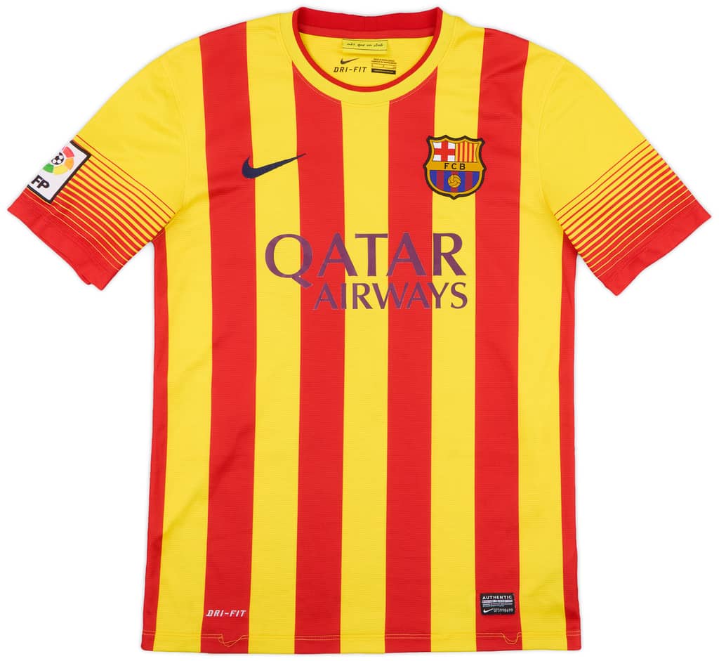 2013-15 Barcelona Away Shirt Messi #10 - 7/10 - (S)