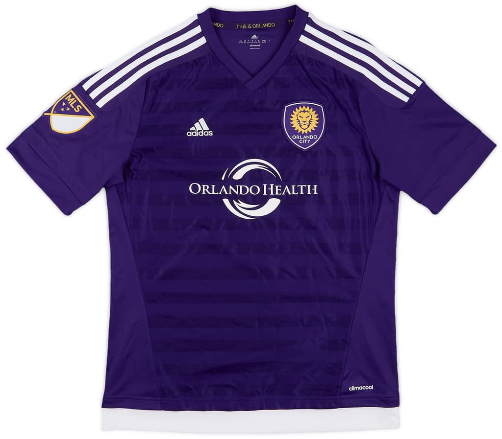 2015-16 Orlando City Home Shirt - 9/10 - (XL.Boys)