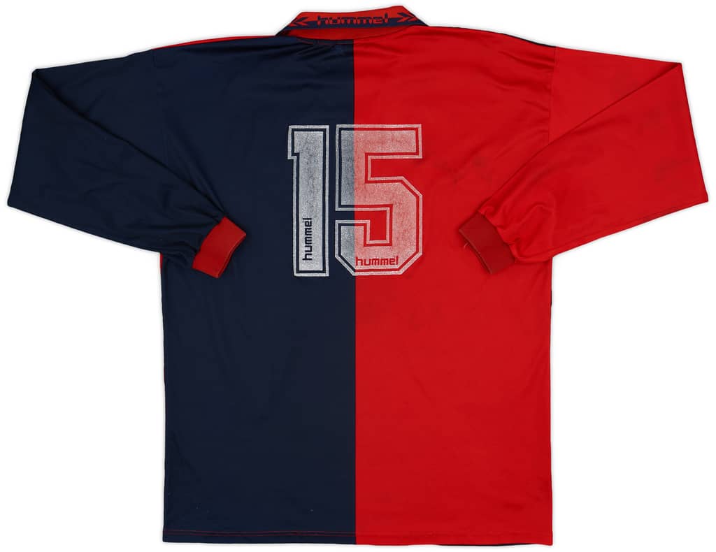 1998-99 Lumezzane Home L/S Shirt #15 - 5/10 - (XL)