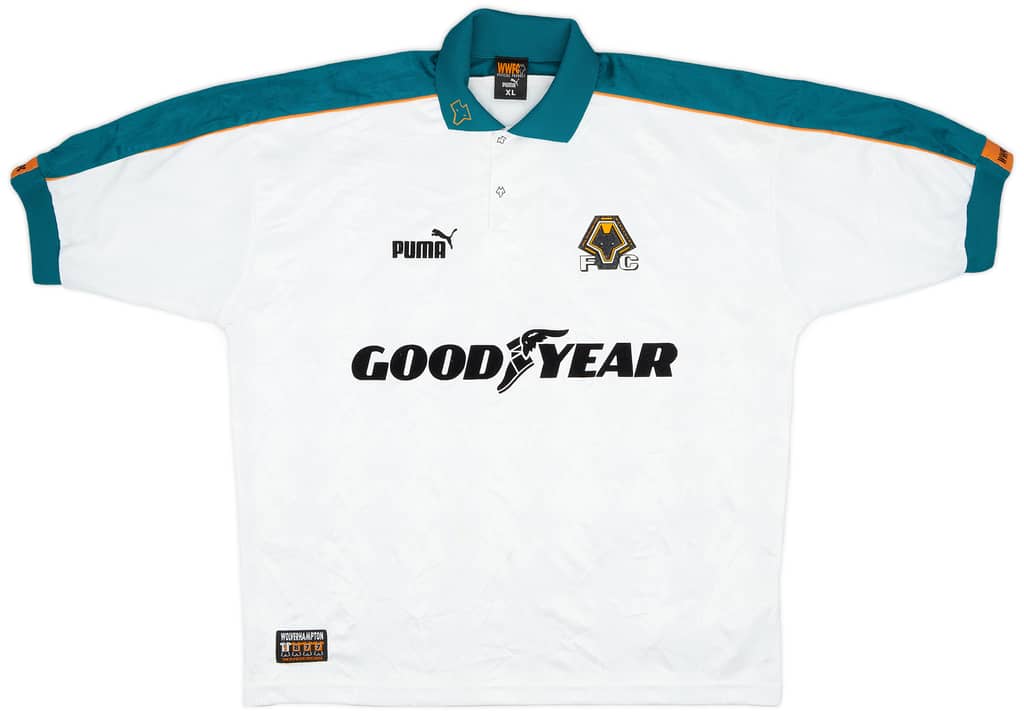 1997-99 Wolves Away Shirt - 8/10 - (XL)