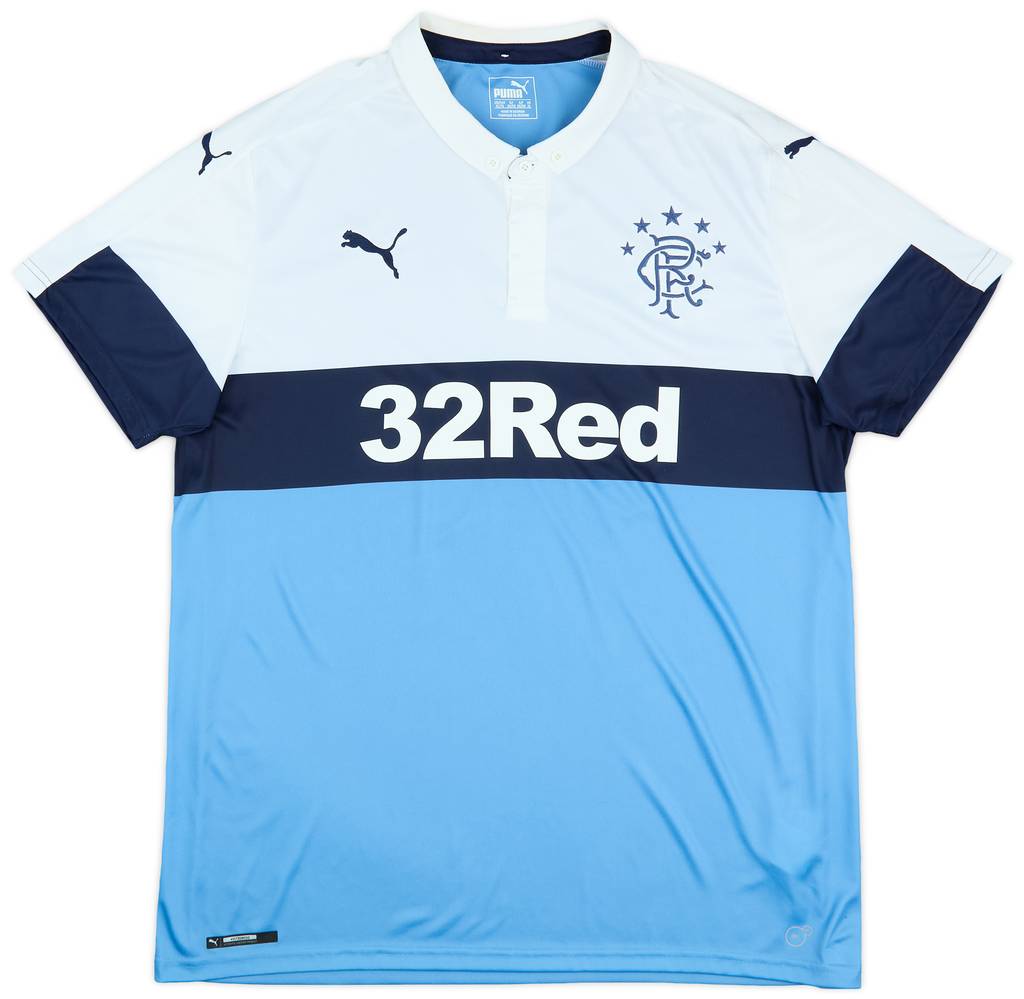 2016-18 Rangers Third Shirt - 8/10 - (XL)