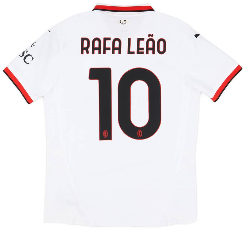 2024-25 AC Milan Authentic Away Shirt Rafa Leao #10